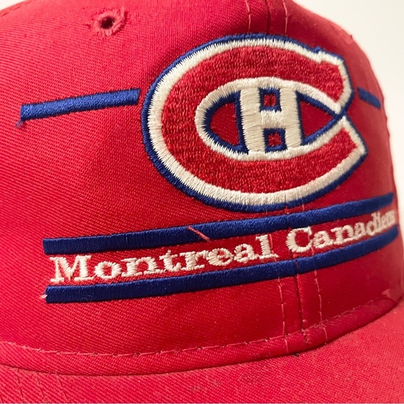 Vintage Montreal Canadiens Snapback NHL Hockey Hat Cap - Picture 9 of 16